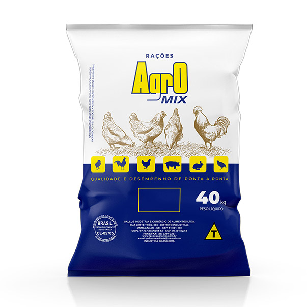 Mockup Ração 40kg Agromix
