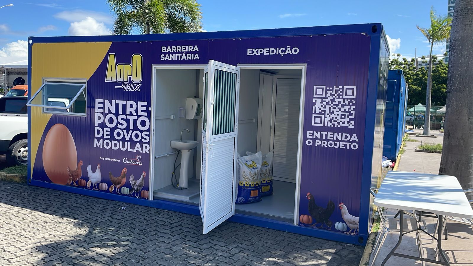 Entreposto de Ovos Modular